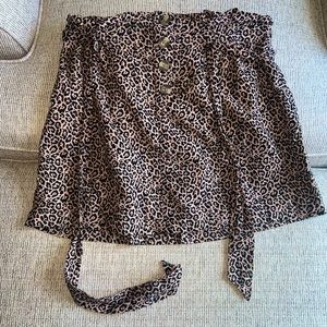 American Eagle Cheetah Skirt